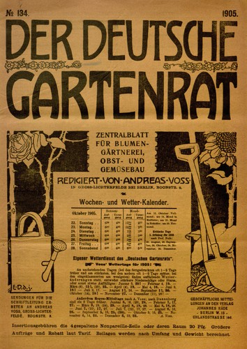 Cover for Der Deutsche Gartenrat