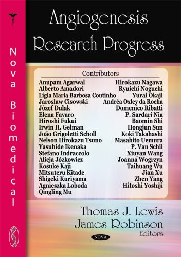 Cover for Angiogenesis research progress