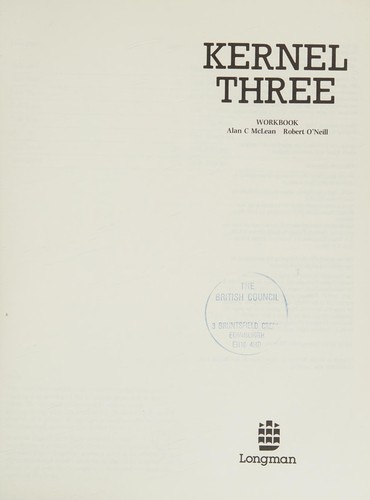 Cover for Kernel Three