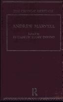 Cover for Andrew Marvell, the critical heritage