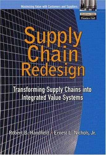 Cover for Supply Chain Redesign