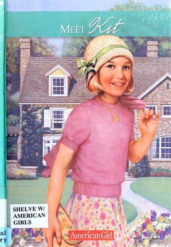 Cover for Meet Kit, an American girl