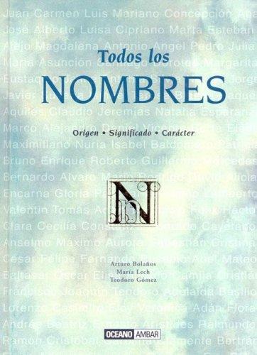 Cover for Todos Los Nombres / All the Names