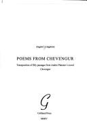 Cover for Poems from Chevengur