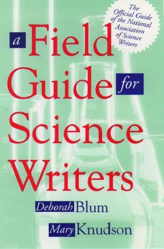 Cover for A field guide for science writers