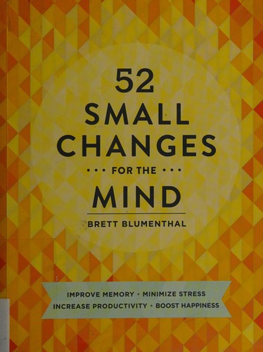 Cover for 52 small changes for the mind