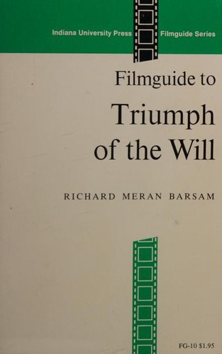 Cover for Filmguide to Triumph of the will