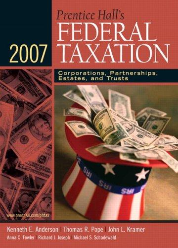Cover for Prentice Hall's Federal Taxation 2007