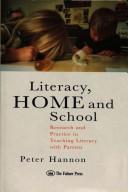 Cover for Literacy, home, and school