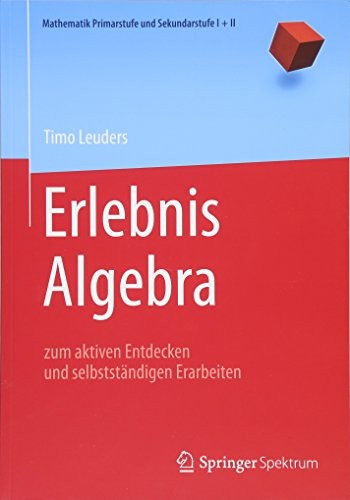 Cover for Erlebnis Algebra