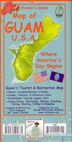 Cover for Franko's Guide Map of Guam USA