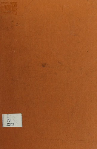 Cover for Canada's Indians.