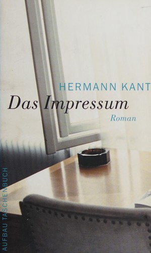 Cover for Das Impressum
