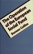 Cover for The operation of the European Social Fund