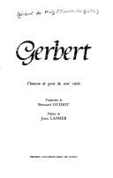 Cover for Gerbert