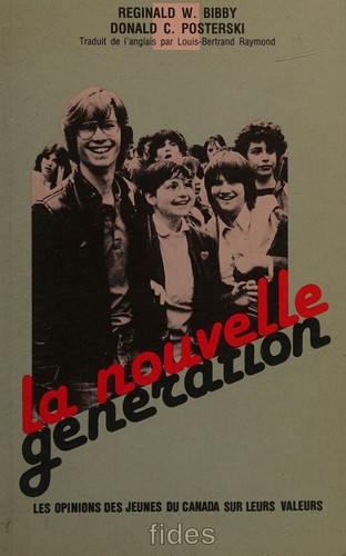 Cover for La nouvelle génération
