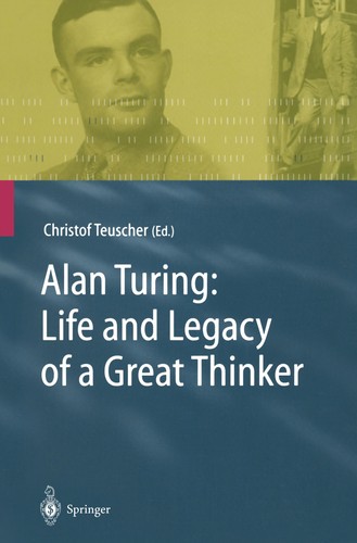 Cover for Alan Turing