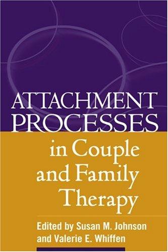 Cover for Attachment Processes in Couple and Family Therapy