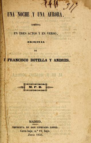 Cover for Una noche y una aurora