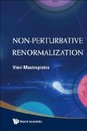 Cover for Non-perturbative renormalization