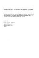 Cover for Fundamental problems in breast cancer