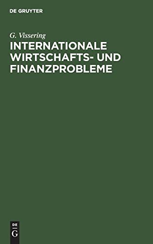 Cover for Internationale Wirtschafts- und Finanzprobleme
