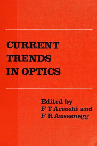 Cover for Current Trends in Optics
