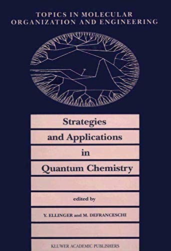 Cover for Strategies and Applications in Quantum Chemistry