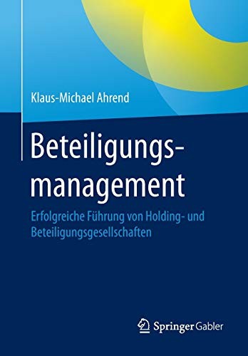 Cover for Beteiligungsmanagement