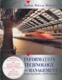 Cover for Information Technology for Management First Edition with Two New Chapters