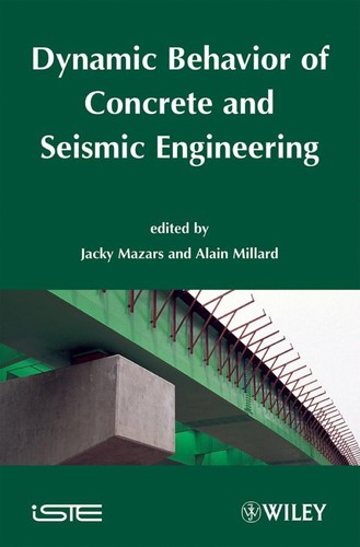 Cover for Dynamic behavior of concrete and seismic engineering