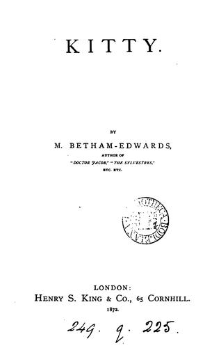 Cover for Kitty