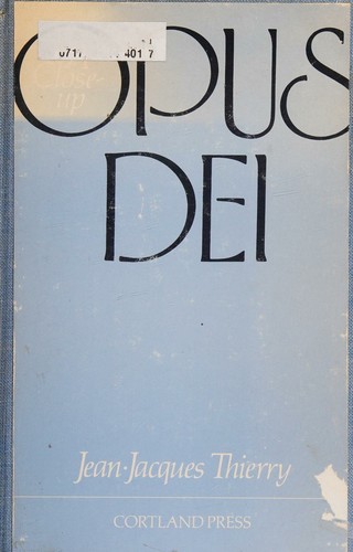 Cover for Opus Dei
