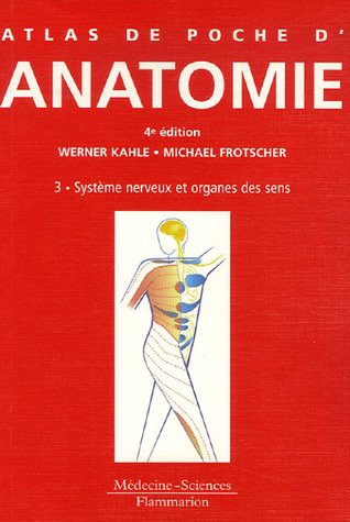 Cover for Atlas de poche d'anatomie