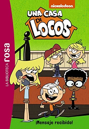 Cover for La Biblioteca rosa. Una casa de locos, 2. ¡Mensaje recibido!