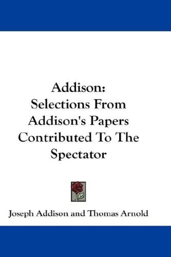 Cover for Addison