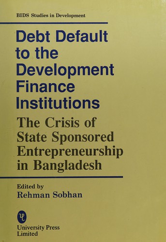 Cover for Debt default to the development finance institutions