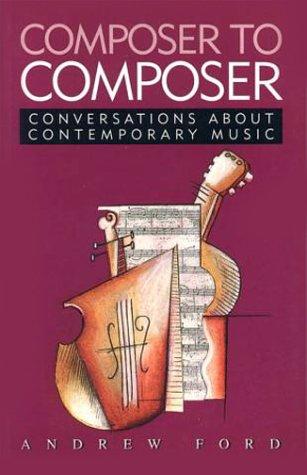 Cover for Composer to Composer