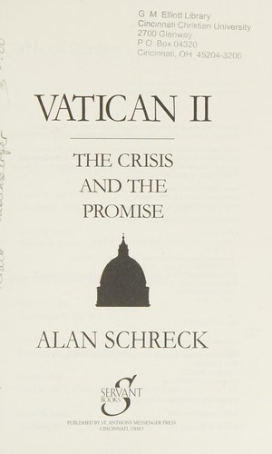 Cover for Vatican II