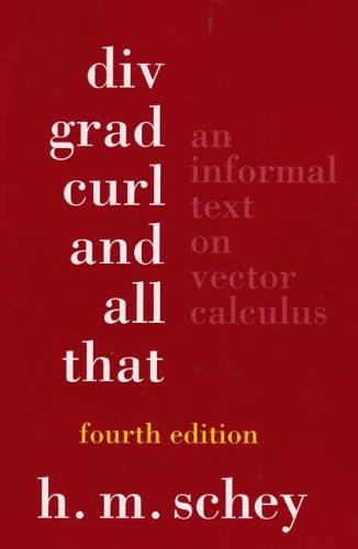 Cover for Div, grad, curl, and all that