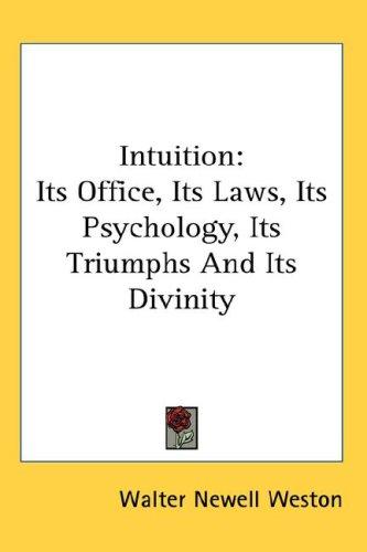 Cover for Intuition