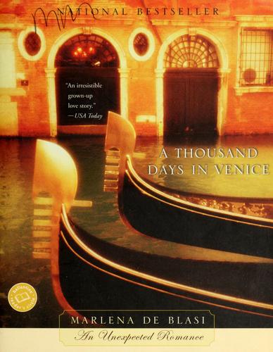 Cover for A thousand days in Venice
