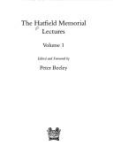 Cover for The Hatfield Memorial Lectures