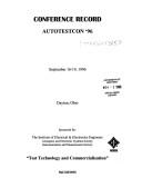 Cover for Conference record: Autotestcon '96 