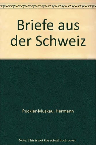 Cover for Briefe aus der Schweiz