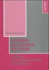 Cover for Lehrerbildungsreform