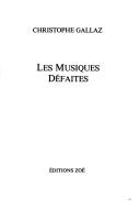 Cover for Les musiques défaites