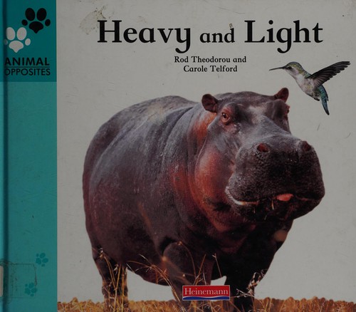 Cover for Animal Opposites