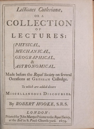 Cover for Lectiones Cutlerianae, or A collection of lectures, physical, mechanical, geographical & astronomical