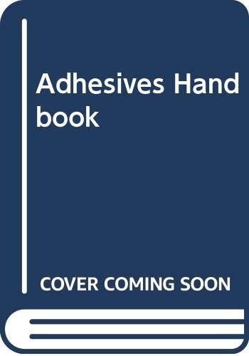 Cover for Adhesives handbook